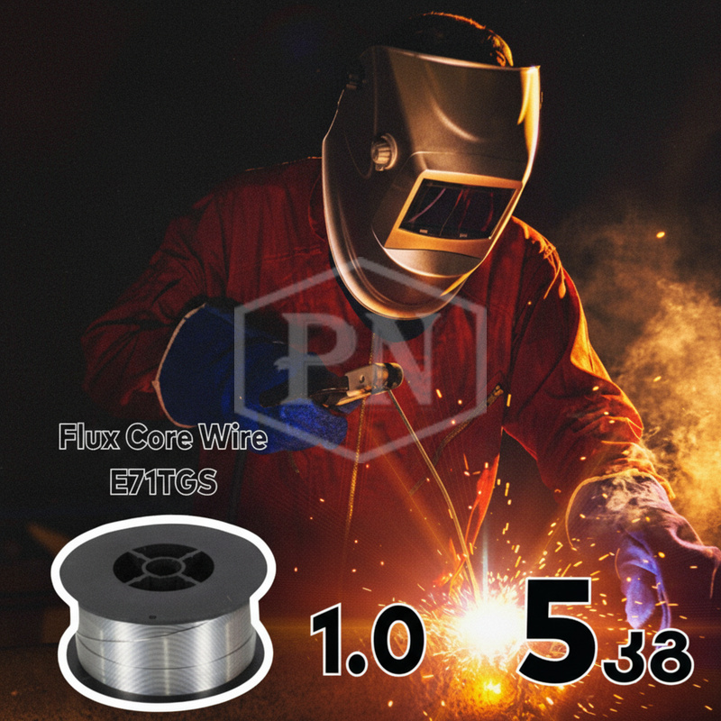 1 მმ 5 კგ  Flux Core Wire  E71TGS ფლუსიანი MIG (კემპის )მავთული