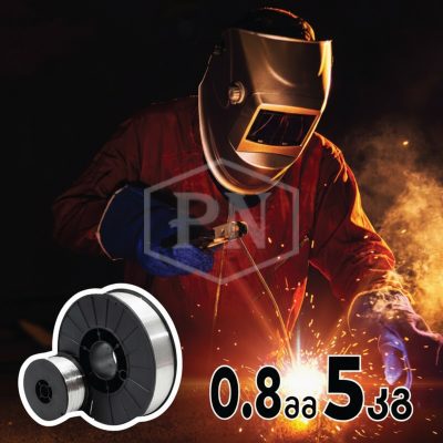 ER308L 0.8 მმ 5კგ უჟანგავი (ნერჯავეიკის) მართული MIG კემპის შესადუღებლად
