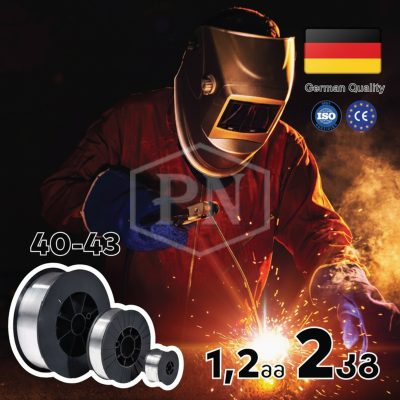 ER4043  1.2 მმ  2კგ ალუმინის მართული MIG კემპის შესადუღებლად