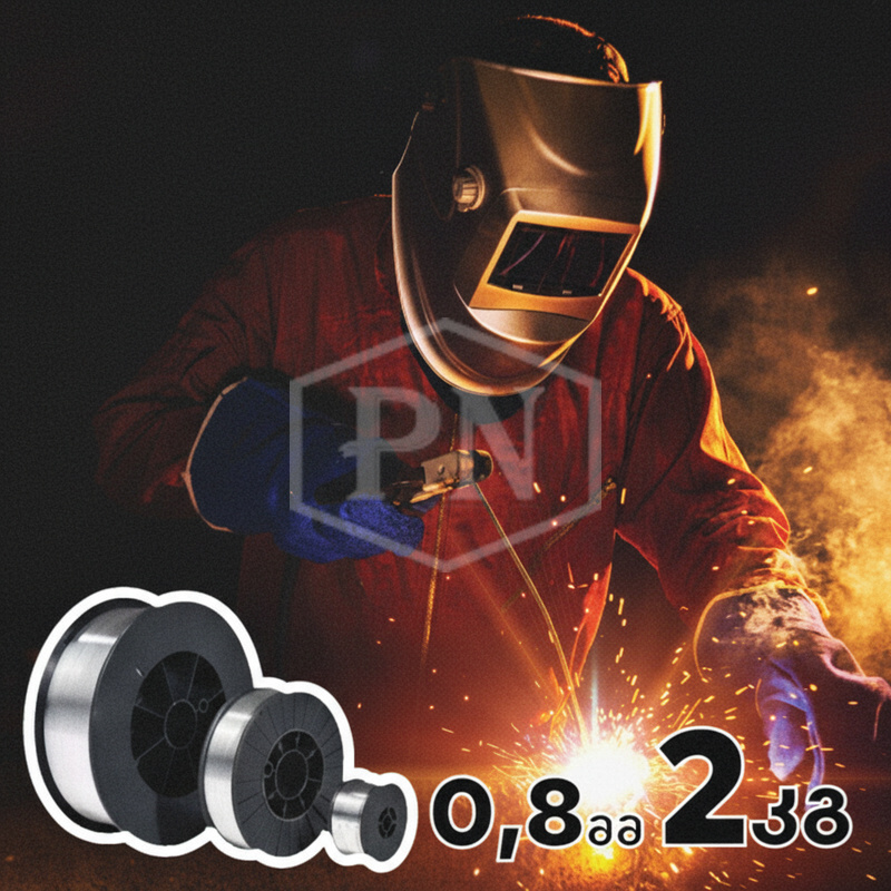 ER5356 0.8 მმ 2 კგ ალუმინის მართული MIG კემპის შესადუღებლად