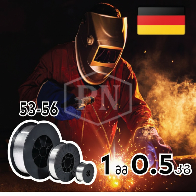 ER5356  1 მმ  0.5კგ ალუმინის მართული MIG კემპის შესადუღებლად