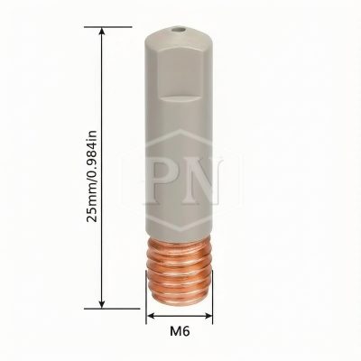.M6-25  საკონტაქტო ბუნიკი მოკერამიკებული