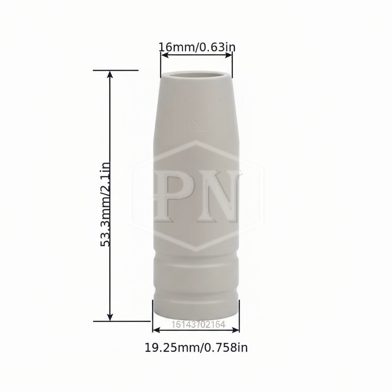 MB 15 MIG  200A მუშტუკი მოკერამიკებული