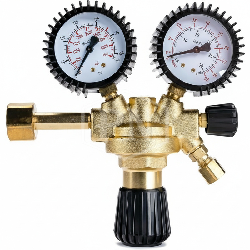 MIG  CO2 გაზის რედუქტორი დიდი ( CO2 კემპის გაზის  რედუქტორი )