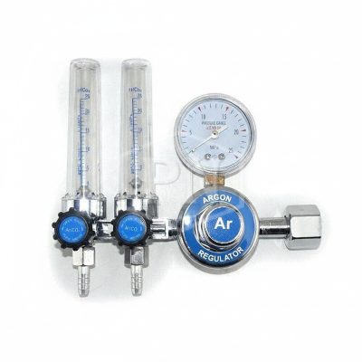 TIG შედუღების AR რედუქტორი ორ კოლბიანი  (არგონის რედუტორი )(Flow Meter)